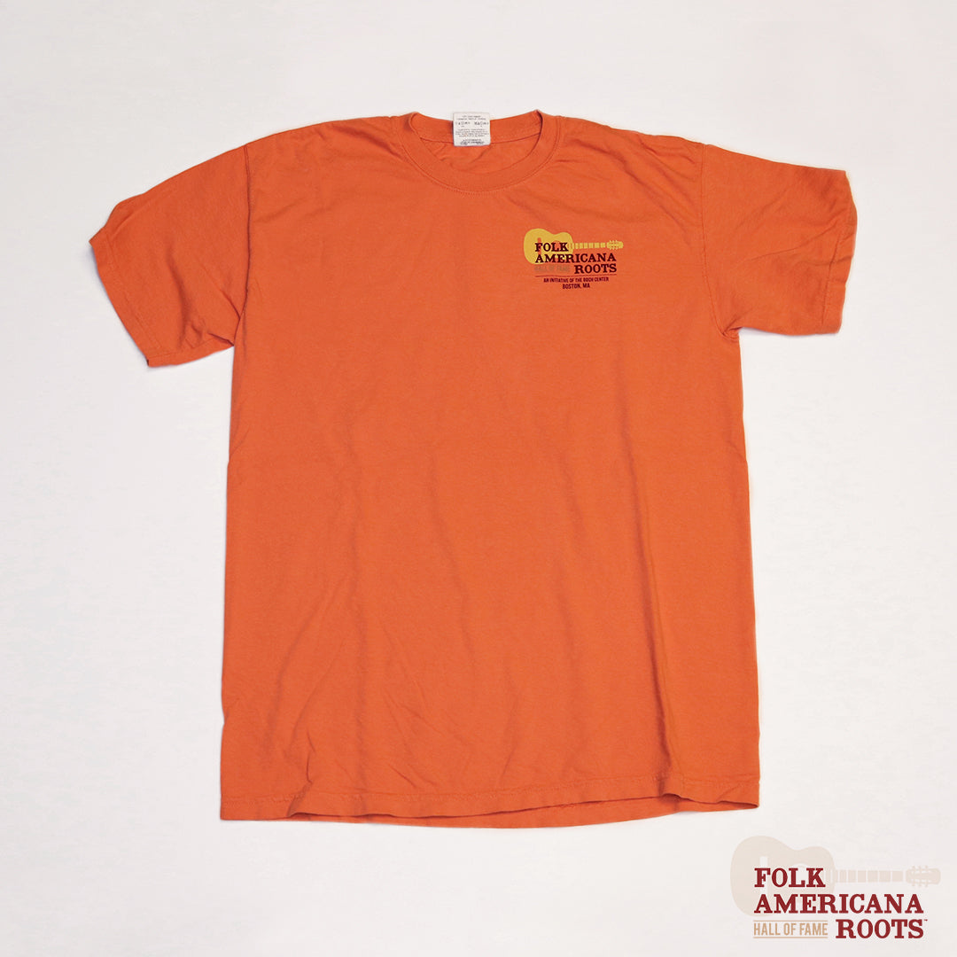 Mens Garment Dye T-Shirt Terracotta